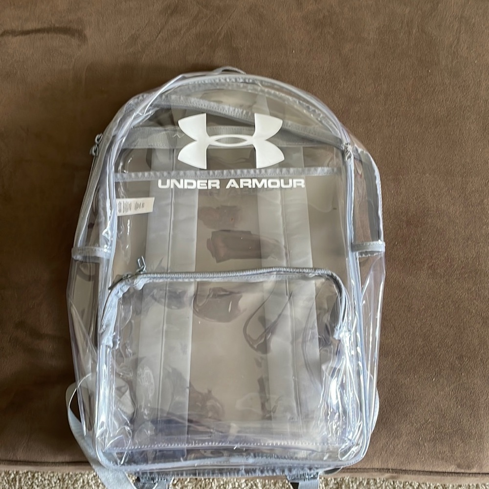 Under Armour clear bag